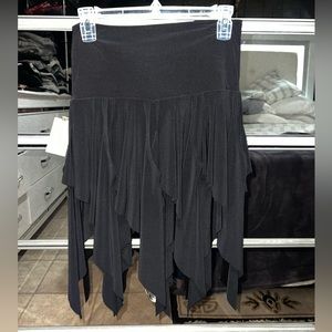 Black skirt with layers size L